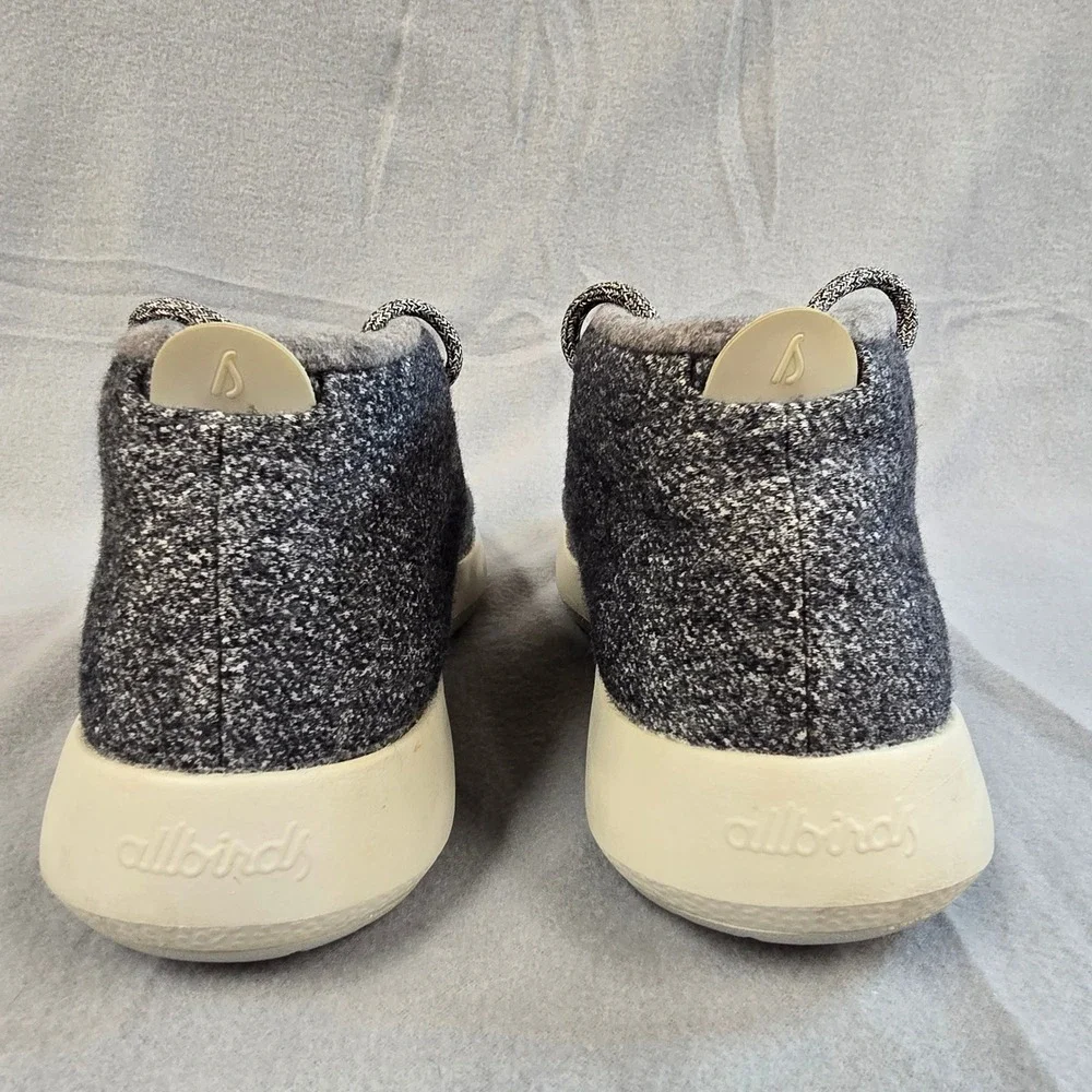 Allbirds Wool Runner-up Mizzle‎ Mens Grey Mid Top Sneakers WRUM M10